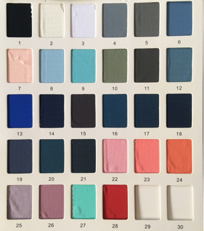 CX(YJ)  H21梅花點   165cm*170g    1公斤≈3.5米   80%錦20%氨綸 細節-1